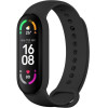 Silicone Strap For Xiaomi Mi Band 5 / 6 / 7 Black (01) OEM