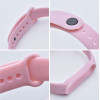 Silicone Strap For Xiaomi Mi Band 5 / 6 / 7 Pink (06) OEM