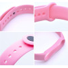 Silicone Strap For Xiaomi Mi Band 5 / 6 / 7 Pink (37) OEM