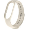Silicone Strap For Xiaomi Mi Band 5 / 6 / 7 Sand (11) OEM