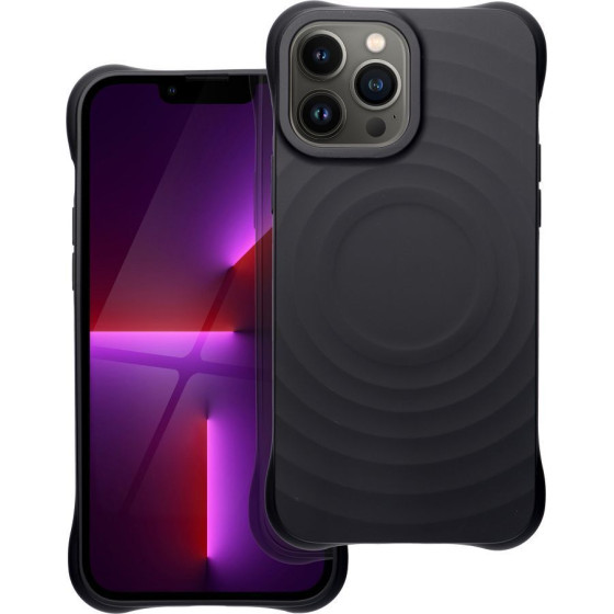 Silicone Zephyr Mag Cover Compatible With Magsafe Do Iphone 13 Pro Max Black OEM