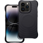 Silicone Zephyr Mag Cover Compatible With Magsafe Do Iphone 14 Pro Black OEM