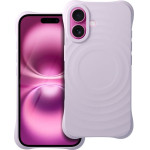 Silicone Zephyr Mag Cover Compatible With Magsafe Do Iphone 16 Lilac OEM