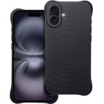 Silicone Zephyr Mag Cover Compatible With Magsafe Do Iphone 16 Plus Black OEM