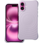 Silicone Zephyr Mag Cover Compatible With Magsafe Do Iphone 16 Plus Lilac OEM
