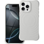 Silicone Zephyr Mag Cover Compatible With Magsafe Do Iphone 16 Pro Max White OEM