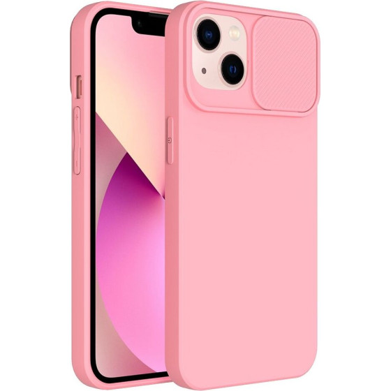 Slide Case For Iphone 14 Pro Light Pink OEM