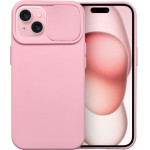 Slide Case For Iphone 15 Light Pink OEM
