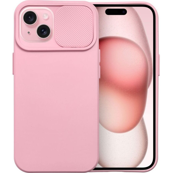 Slide Case For Iphone 15 Light Pink OEM