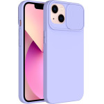 Slide Case For Iphone 15 Pro Lavender OEM