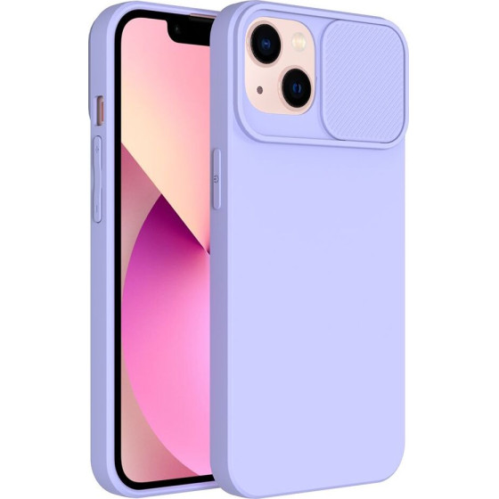 Slide Case For Iphone 15 Pro Lavender OEM