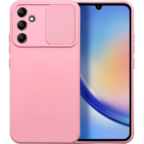 Slide Case For Samsung A34 5G Light Pink OEM