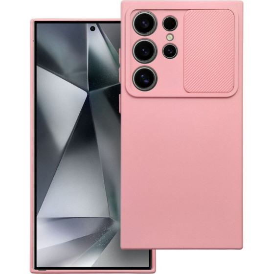 Slide Case For Samsung S24 Ultra Light Pink OEM