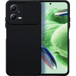 Slide Case For Xiaomi Redmi Note 12 5G Black OEM