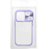 Slider Case For Iphone 15 Plus Purple OEM