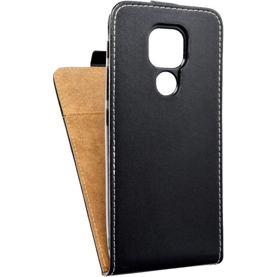 Slim Flexi Fresh Flip Case For Moto E7 Plus / G9 Play / G9 Black OEM