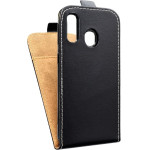 Slim Flexi Fresh Flip Case For Samsung A40 Black OEM
