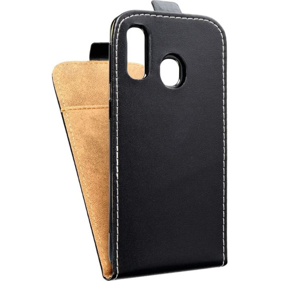 Slim Flexi Fresh Flip Case For Samsung A40 Black OEM