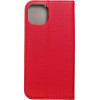 Smart Case Book For Iphone 15 Plus Red OEM