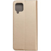 Smart Case Book For Samsung A12 / M12 Gold OEM