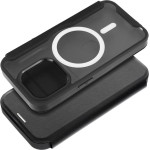 Smart Mag Book Case Compatible With Magsafe For Iphone 15 Plus Black OEM