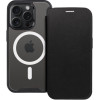 Smart Mag Book Case Compatible With Magsafe For Iphone 15 Plus Black OEM