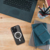 Smart Mag Book Case Compatible With Magsafe For Iphone 15 Plus Black OEM