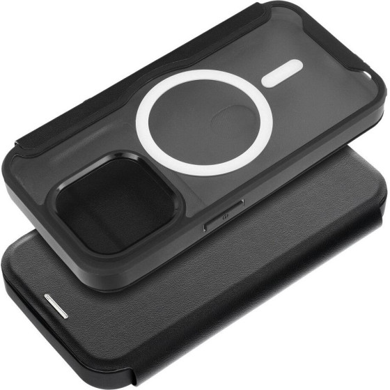 Smart Mag Book Case Compatible With Magsafe For Iphone 16 Plus Black OEM