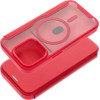 Smart Mag Book Case Compatible With Magsafe For Iphone 16 Pro Max Red OEM
