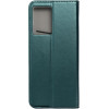 Smart Magneto Book Case For Oppo A57 / A77 Dark Green OEM