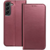 Smart Magneto Book Case For Samsung A23 5G Burgundy OEM