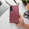 Smart Magneto Book Case For Samsung A23 5G Burgundy OEM