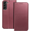 Smart Magneto Book Case For Samsung A25 5G Burgundy OEM