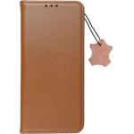 Smart Pro Book Leather Case For Samsung A13 5G / A04S Brown OEM