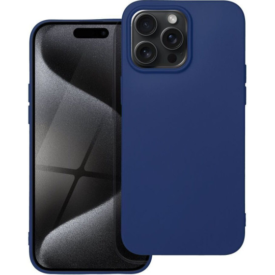 Soft Case For Iphone 15 Pro Max Dark Blue OEM
