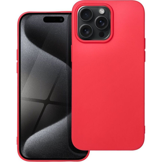 Soft Case For Iphone 15 Pro Max Red OEM