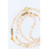Stone Pendant For The Phone / Cord Length 82cm (41cm In The loop) / On Neck - Orange OEM