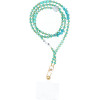 Stone Pendant For The Phone / Cord Length 82cm (41cm In The loop) / On Neck - Turquoise OEM