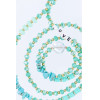 Stone Pendant For The Phone / Cord Length 82cm (41cm In The loop) / On Neck - Turquoise OEM