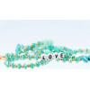 Stone Pendant For The Phone / Cord Length 82cm (41cm In The loop) / On Neck - Turquoise OEM