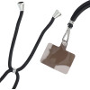 Swing (6mm) Pendant For The Phone With Adjustable Length / Cord Length 165cm (Max 82.5cm In The loop) / On The Shoulder Or Neck - Black OEM