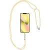 Swing (6mm) Pendant For The Phone With Adjustable Length / Cord Length 165cm (Max 82.5cm In The loop) / On The Shoulder Or Neck - gray-Yellow OEM