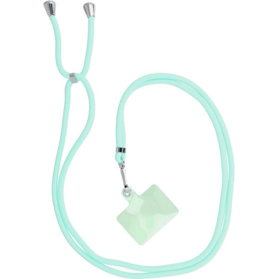 Swing (6mm) Pendant For The Phone With Adjustable Length / Cord Length 165cm (Max 82.5cm In The loop) / On The Shoulder Or Neck - Lite Green OEM