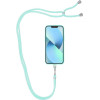 Swing (6mm) Pendant For The Phone With Adjustable Length / Cord Length 165cm (Max 82.5cm In The loop) / On The Shoulder Or Neck - Lite Green OEM
