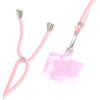 Swing (6mm) Pendant For The Phone With Adjustable Length / Cord Length 165cm (Max 82.5cm In The loop) / On The Shoulder Or Neck - Lite Pink OEM