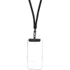 Swing (8mm) Pendant For The Phone With Adjustable Length / Cord Length 165cm (Max 82.5cm In The loop) / On The Shoulder Or Neck - Black OEM