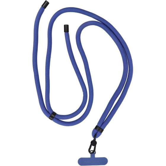 Swing (8mm) Pendant For The Phone With Adjustable Length / Cord Length 165cm (Max 82.5cm In The loop) / On The Shoulder Or Neck - Dark Blue OEM