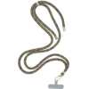 Swing (8mm) Pendant For The Phone With Adjustable Length / Cord Length 165cm (Max 82.5cm In The loop) / On The Shoulder Or Neck - grey-green-Pink OEM