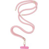 Swing (8mm) Pendant For The Phone With Adjustable Length / Cord Length 165cm (Max 82.5cm In The loop) / On The Shoulder Or Neck - Lite Pink OEM