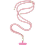 Swing (8mm) Pendant For The Phone With Adjustable Length / Cord Length 165cm (Max 82.5cm In The loop) / On The Shoulder Or Neck - Lite Pink OEM